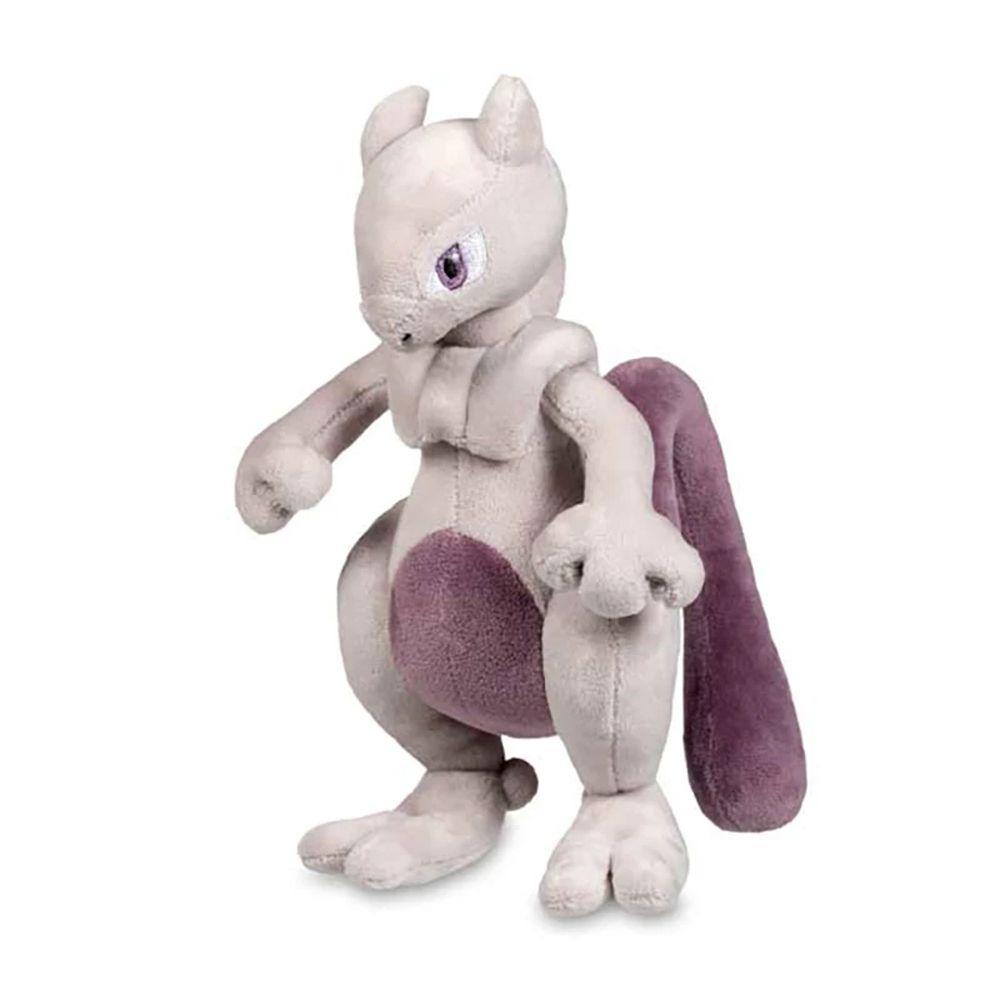 Lanfy Mewtwo Boneka Pokeball Bahan Plush 25cm Untuk Hadiah Ulang Tahun