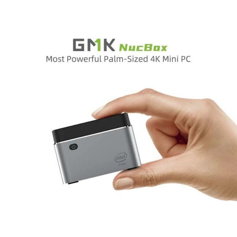 Mini PC GMK NucBOX 8GB DDR4 128GB SSD Intel Gemini J4125 4K Windows 10