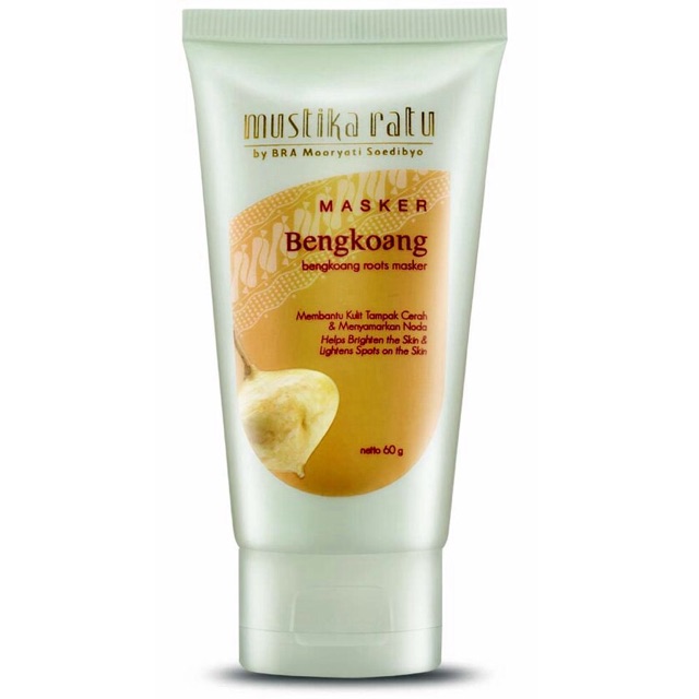 [ 60gr ] Mustika Ratu Masker Bengkoang Cream Mask Tube Kecil