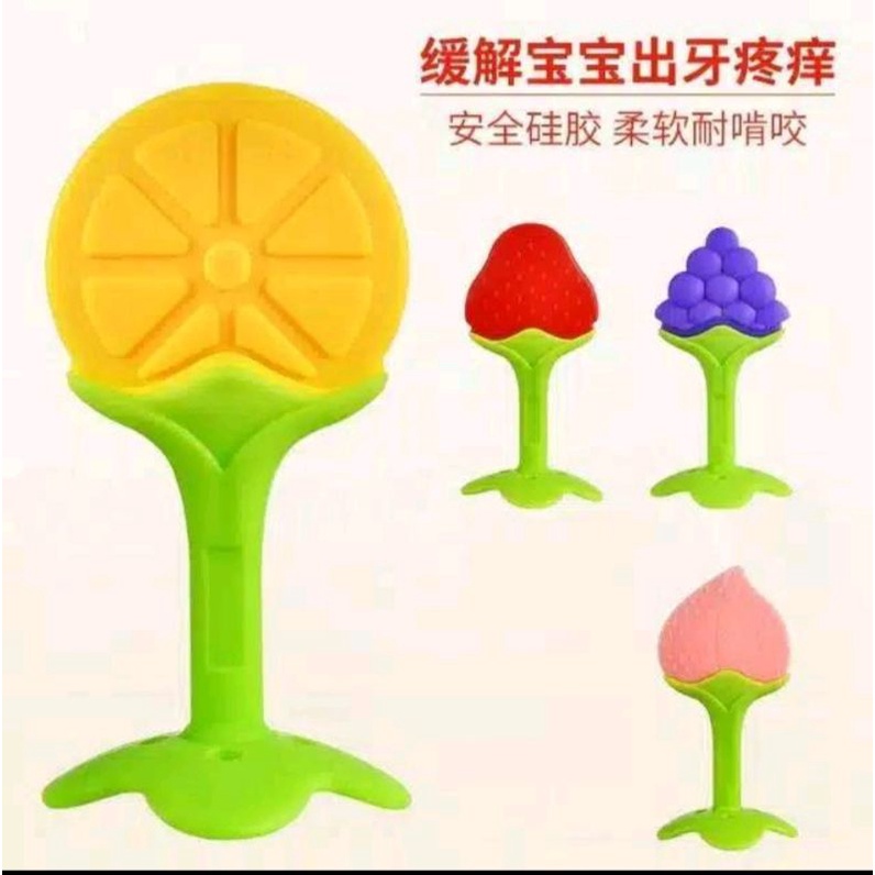 BABY TEETHER BUAH / GIGITAN BAYI MODEL BUAH /BABY TOOTH TEETHER
