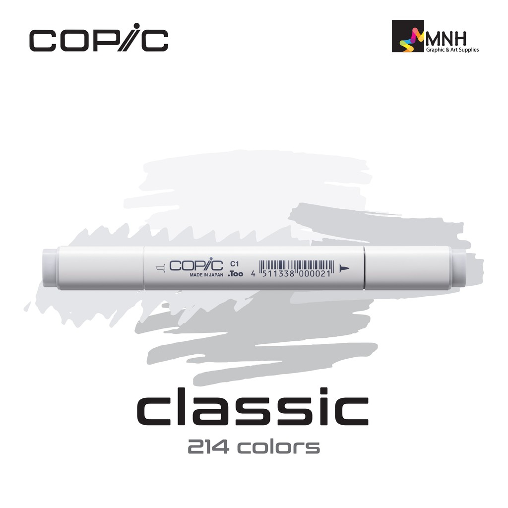 

Spidol Copic Classic Marker Cool Grey Series (Satuan) C01 - C10