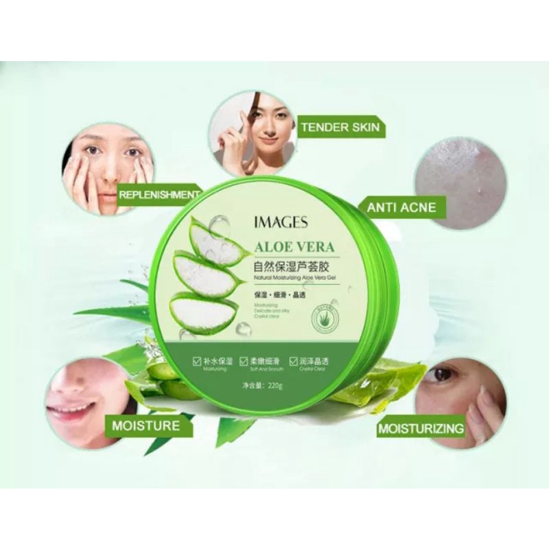 Original Images Aloe Vera Gel Moisture Skin xx Seperti Nature republic