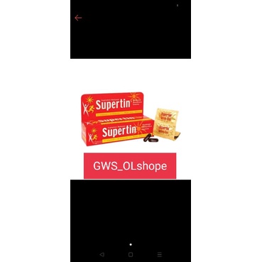 Supertin capsul lunak|suplemen makanan|multivitamin|strip