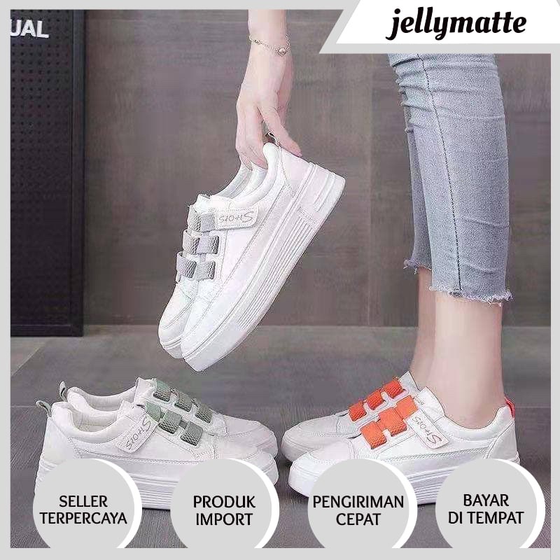 Fashion Sepatu Wanita Sneakers Korea | SEPATU PREMIUM &amp; HIGH QUALITY SH02 333 JAKARTA