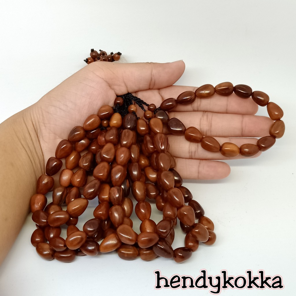 10 gelang kokka kaukah tetes air full coklat