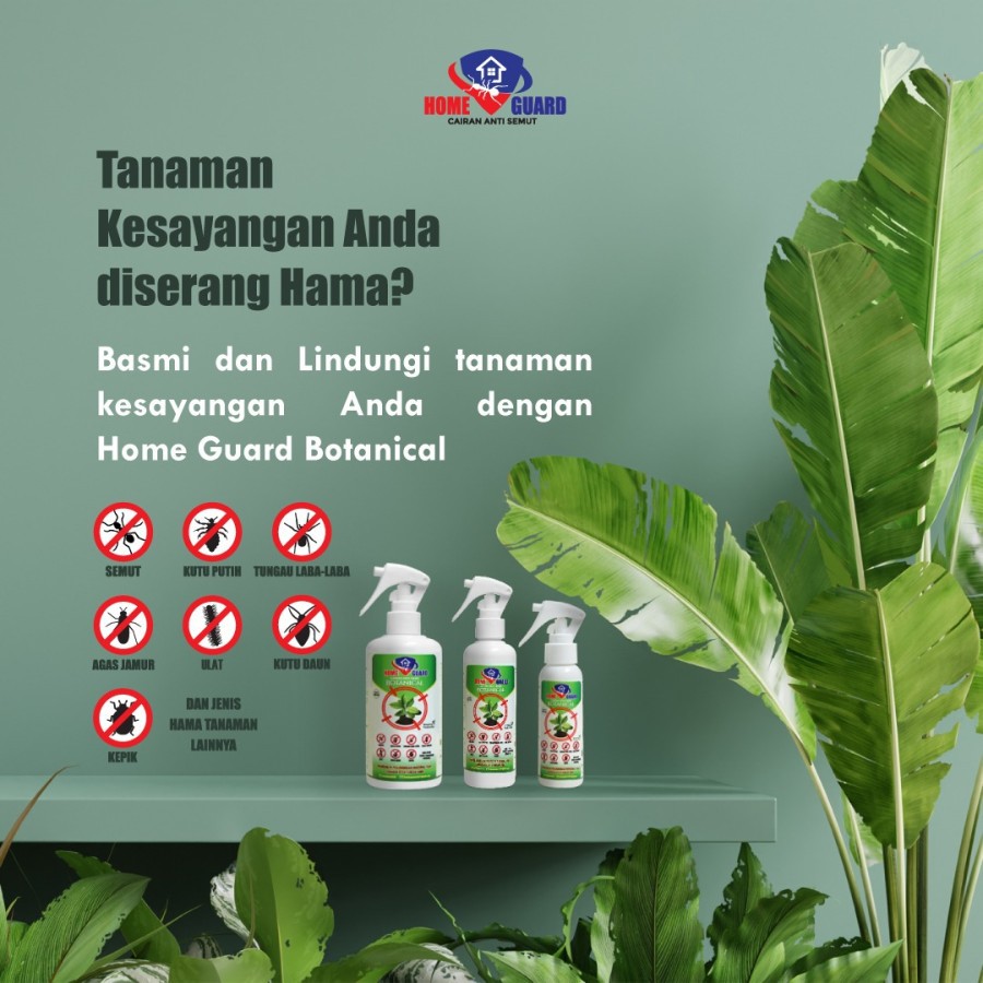HOME GUARD BOTANICAL Cairan Anti Hama 250ml