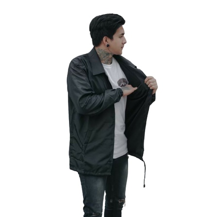 Jaket COACH DJEBRED– Black Edition Fashion Trendy Casual Pria Good Brand Quality Stylish
