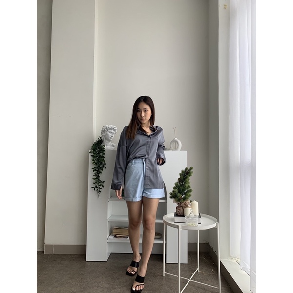 JS-001 Soft Denim Shorts / Celana Denim Wanita