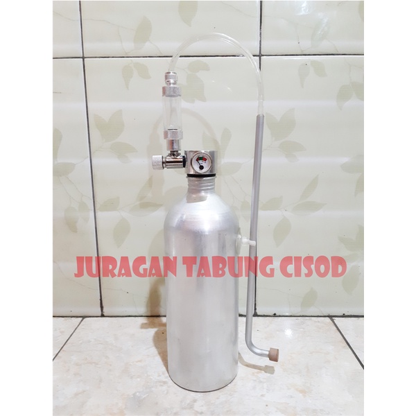 Tabung Aluminium CO2 DIY Cisod Aquascape