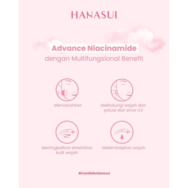 HANASUI Flawless Glow 10 Series Package PAKET HANASUI WHITENING BRIGHTENING GLOWING