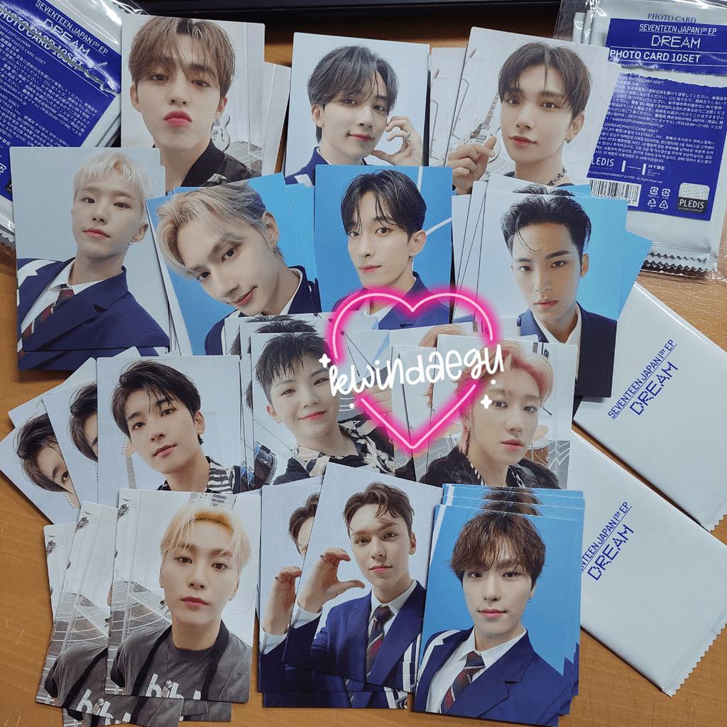 SEVENTEEN JAPAN DREAM TRADING CARD