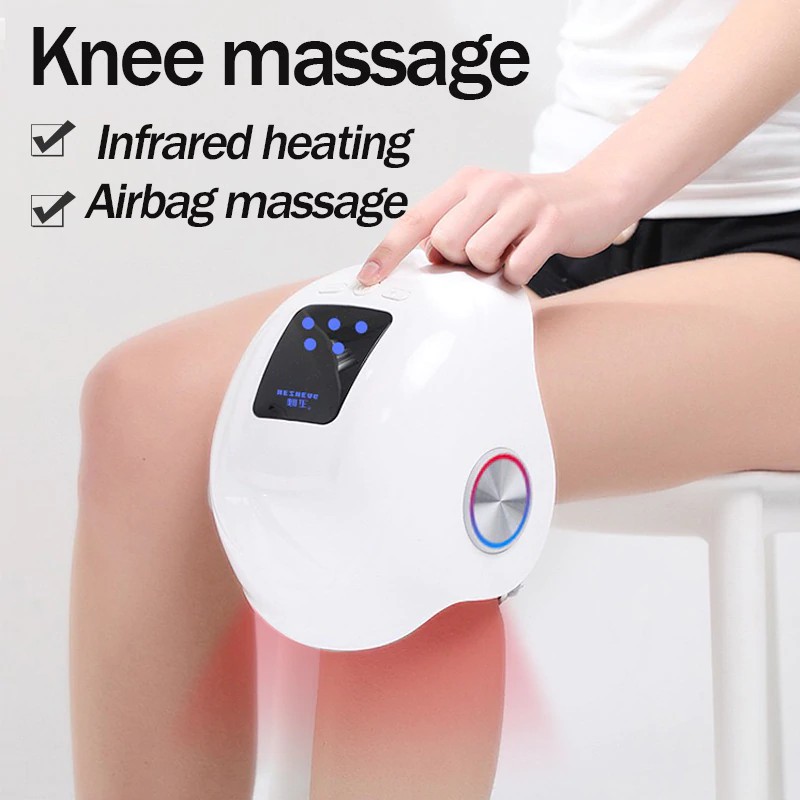 517 HEZHENG Knee Massager Physiotherapy Pain Relief LCD Display HZ-KNEE-1