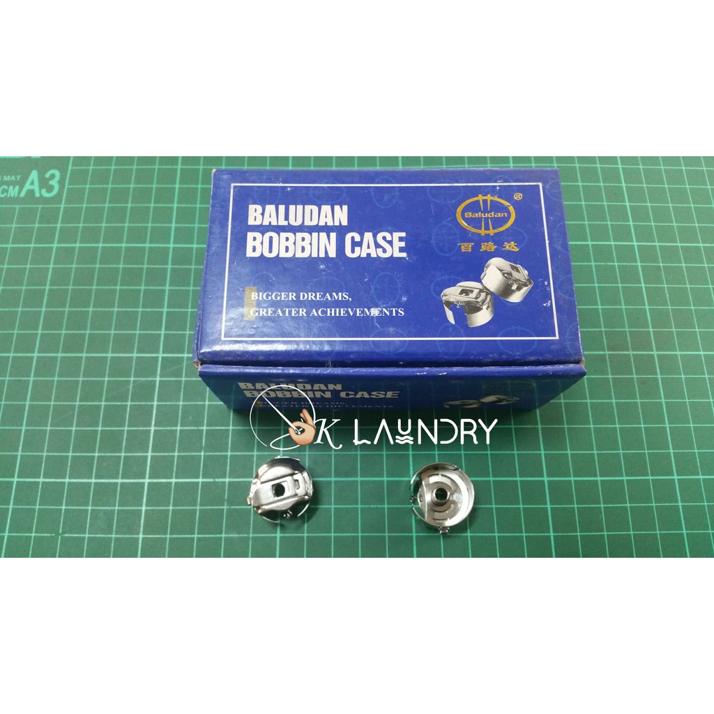 Sekoci Bobbin Case Mesin Jahit Bordir Manual Otomatis Komputer Zig zag