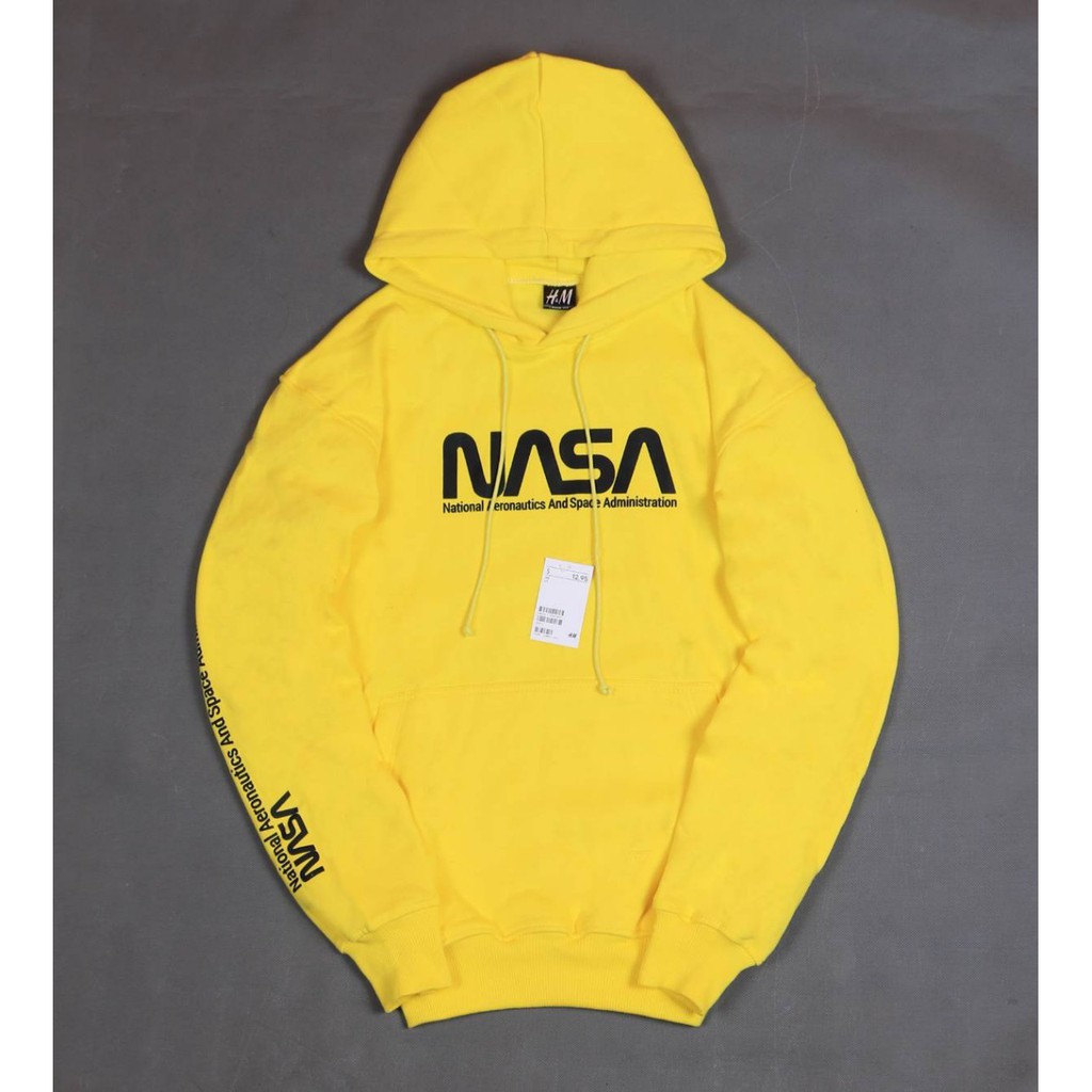 Jaket Hoodie H AND M  NASA ROKET – Edition Trendy Casual Unisex Good Brand Quality Stylish