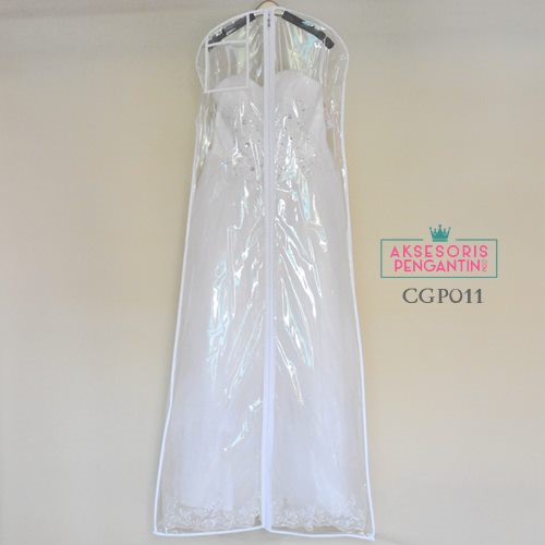 [PRODUK FAVORIT] AKSESORIS WEDDING COVER GAUN PENGANTIN TAS PELINDUNG JAS CGP011