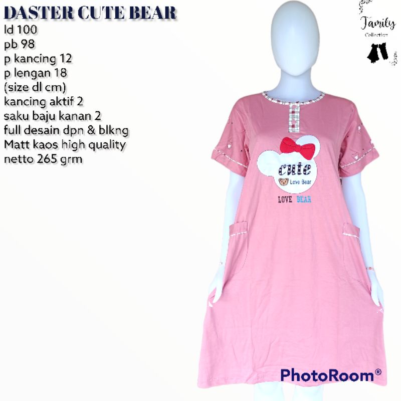 daster kaos high quality tessa