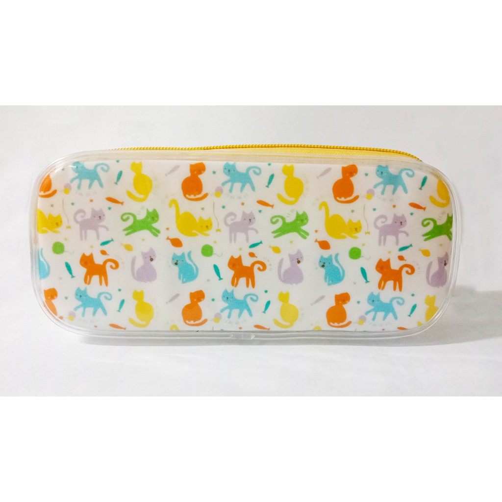 

OTB Pencil Case PVC Cat Pattern/ Tempat Pensil Plastik