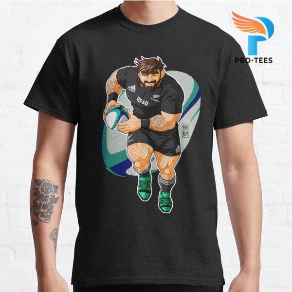 Kaos Baju ADAM LIKES TO PLAY RUGBY - NEW ZEALAND #332