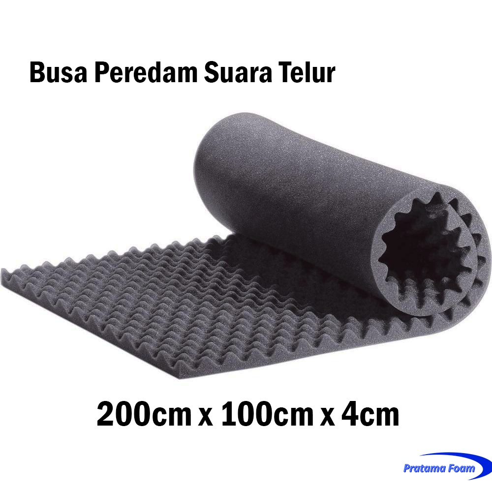 Busa Peredam Suara Ruangan Motif telur - Accoustic Egg Foam 200x100x4cm