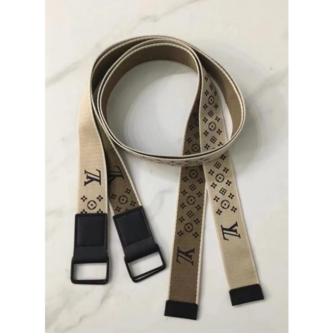 ikat pinggang wanita fashion korea/Ikat Pinggang Pria Panjang 120cm/Sabuk berkualitas tinggi / warna Aprikot