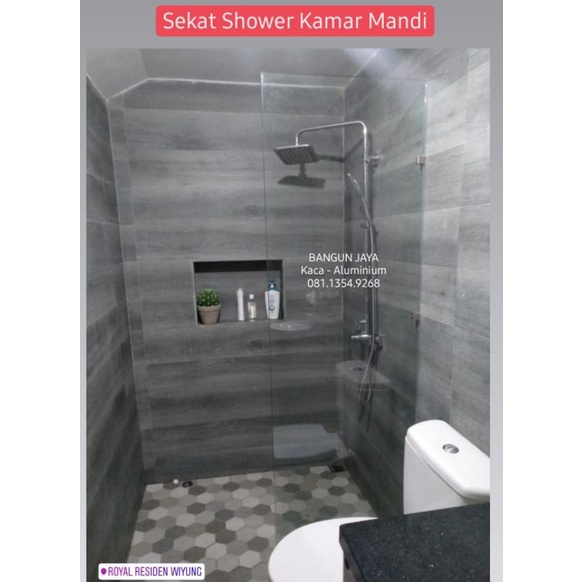 Sekat Shower Kamar Mandi