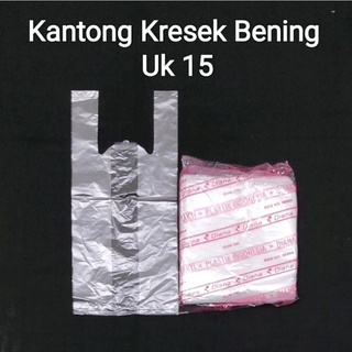 Kantong Kresek Bening Kantong Plastik  bening ukuran  