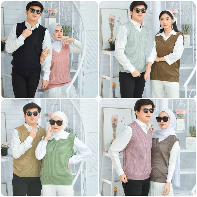 vv vest rajut/rompi rajut cewe cowo/rompi knit murah/rompi murah/outer luaran murah/baju luaran