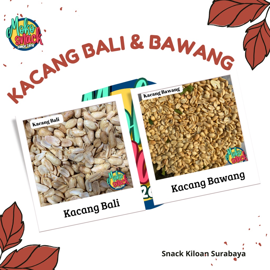 

Snack Kiloan Kacang Bwang Kacang Bali 250 gr