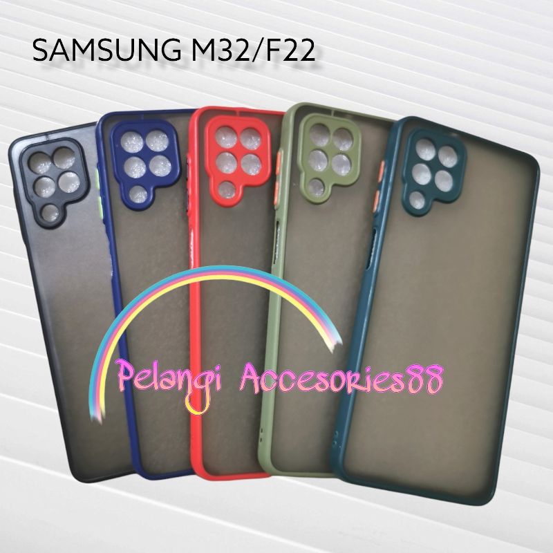 CASE SAMSUNG M32 / F22 / A22 4G SOFTCASE CASE DOVE CASE FULL COLOUR