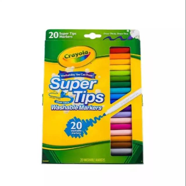 

Crayola Supertips 20
