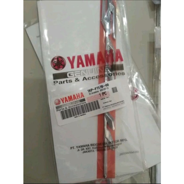 emblem logo stiker timbul mio soul gt 115 original harga satuan per pcs