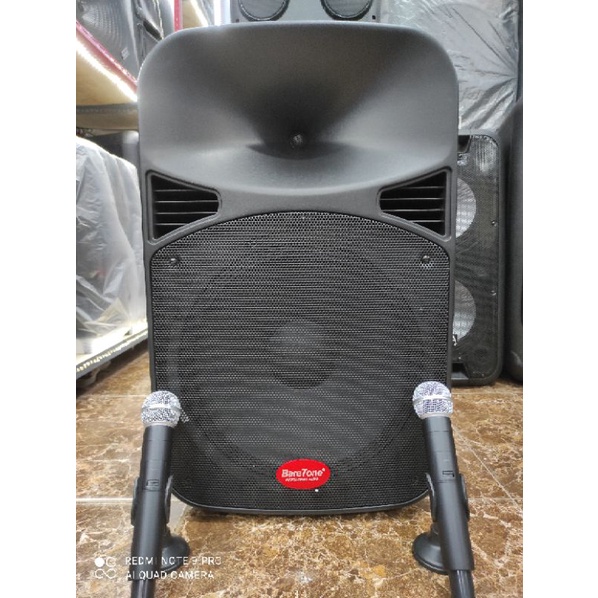 Speaker Baretone 15 mhwr gratis 2 mic wireless