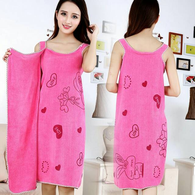 Baju handuk / wearable towel kimono