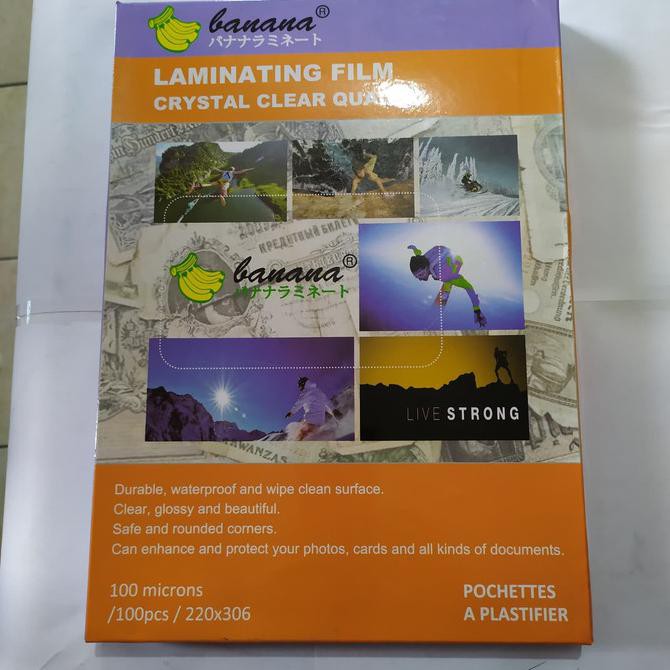 

Plastik laminating A4 merk banana