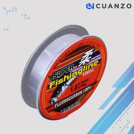 Super Fishingline Senar Tali Pancing Fluorocarbon Line 4,0 100M / Senar Pancing Kuat Dan Anti Keriting Mudah Tenggelam Kecil Kuat Blood Big Game / Benang Pancing PE Laut Sungai Tambak Ikan Mas Galatama Nila Bawal / Tali Pancing RE Piranha Super Kuat Murah