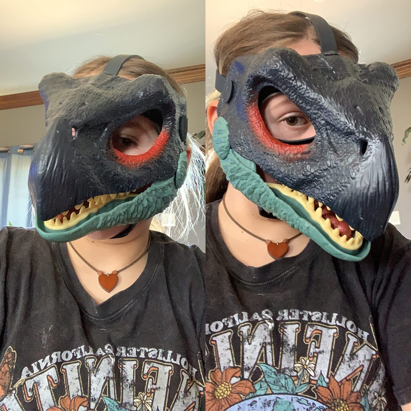 Cakar Cakar Rahang Bergerak Untuk Cosplay Jurassic