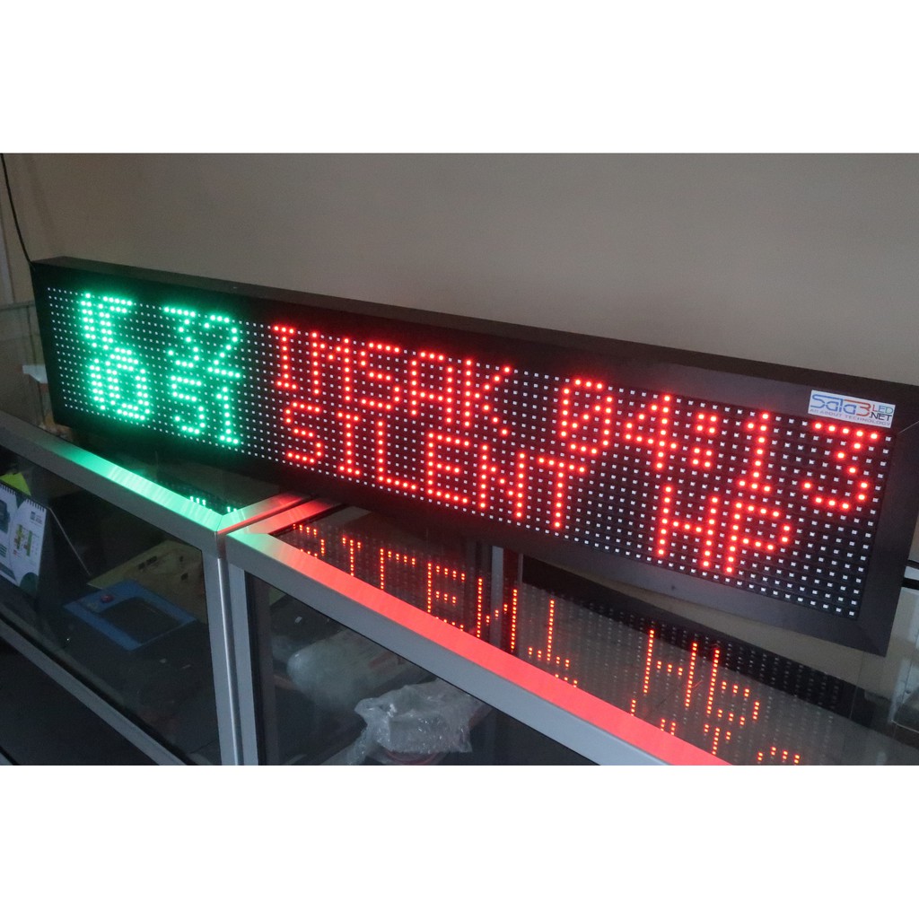 Jadwal Sholat Running Text GPS Mix Warna Android