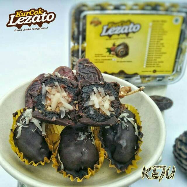 

Jajanan Kue Kurma Coklat Rasa Keju