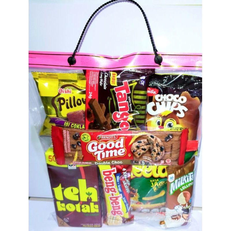 

Paket Snack Ultah/Paket Snack Ulangtahun/Snack UlangTahun/Snack ultah/Bingkisan Ultah/