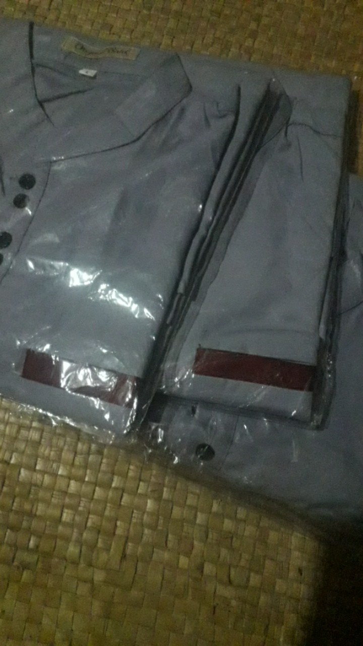 Kurta Muslim Koko Lebaran Batik Kampus