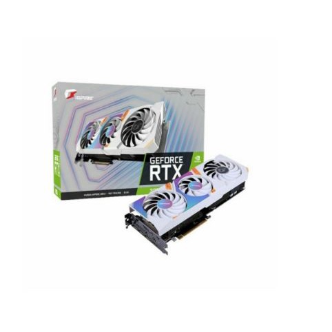 Vga card colorful igame nvdia geforce rtx 3050 rtx3050 ultra w oc 8g-v 8gb gddr6 128bit white 3 fan DLSS dp hdtv