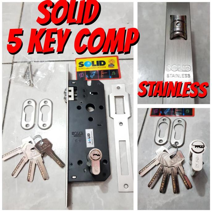 Body pelor stainless solid original kunci komputer