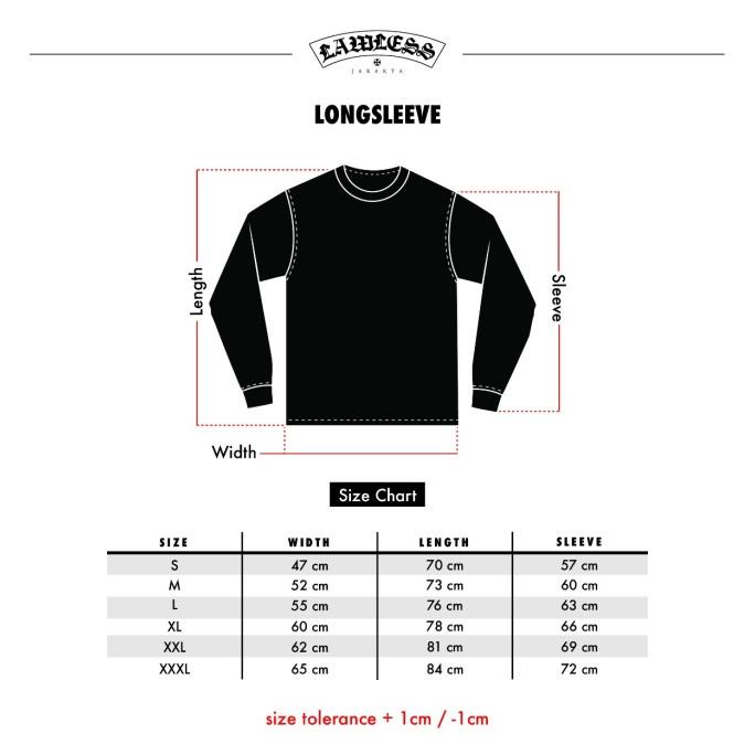 LAWLESS - NON SERVIAM LONGSLEEVE - BLACK