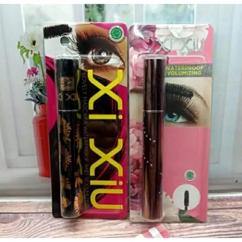 MASCARA XI XIU WATERPROOF || Maskara + Eyeliner 2in1 Waterproof