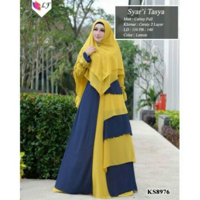Gamis Syar i Tasya   KS8976