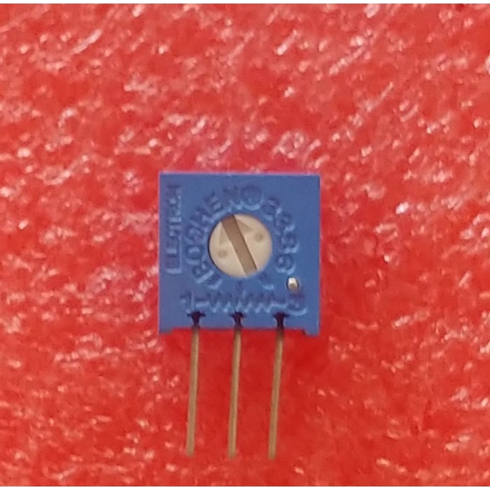 Trimpot VR Variable Resistor Pin Sisi Berdiri 3386 500K