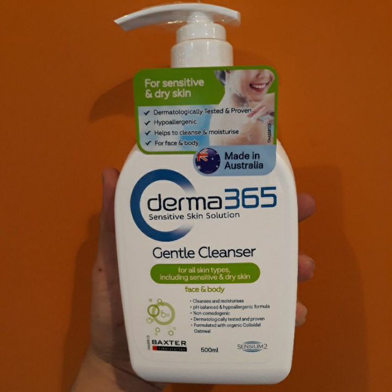 DERMA 365 GENTLE CLEANSER 500ML