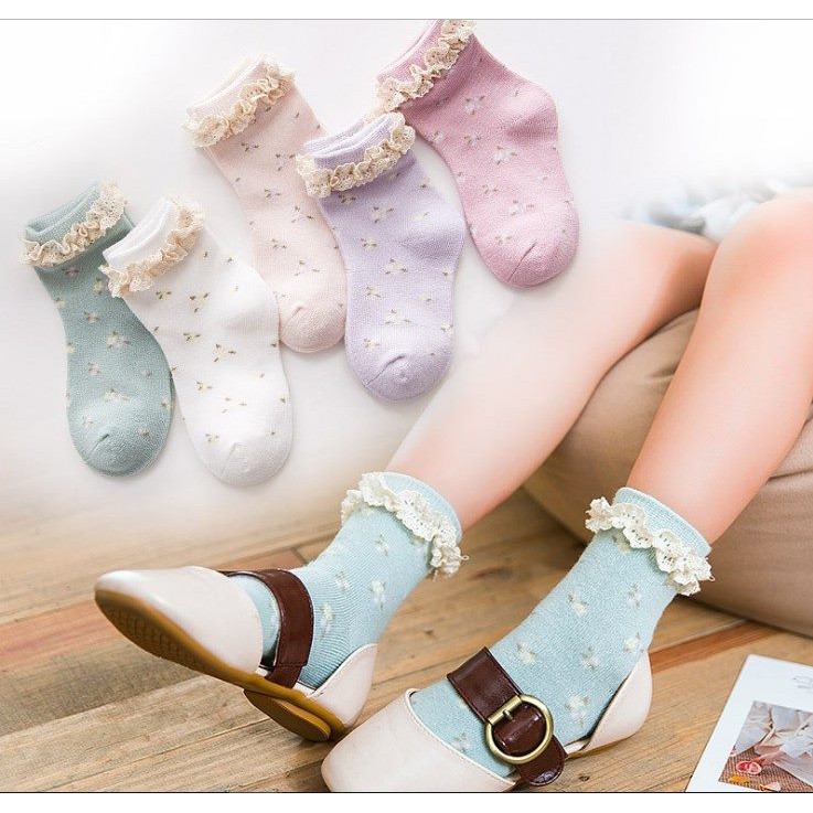 KAOS KAKI ANAK RUFFLE / KAOS KAKI RUFFLE ANAK IMPORT 1888 #2