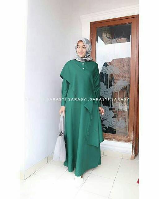 PROMO !!! BISA COD/ Sabyan Dress/ Dress muslim/ gamis murah