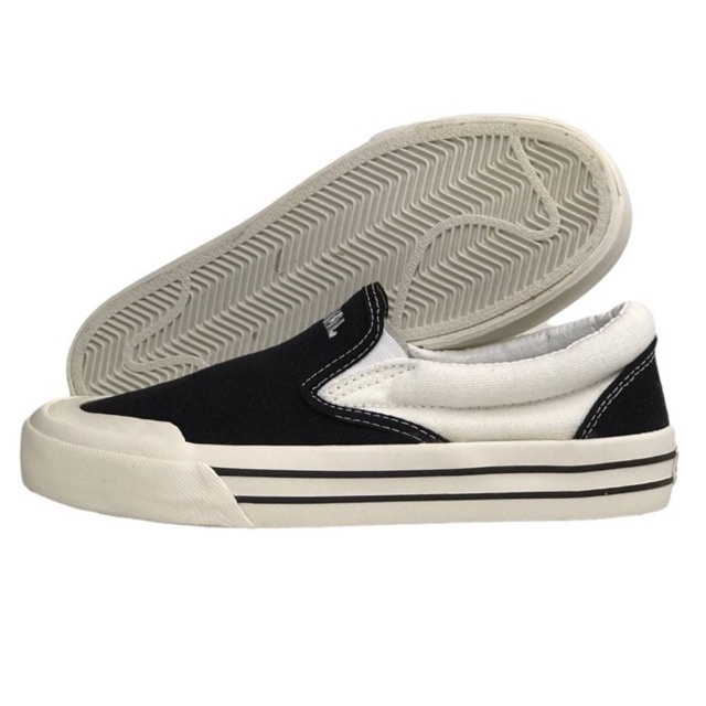 Slip On Hermoso XternalStepSure Middle White Bordir Hf